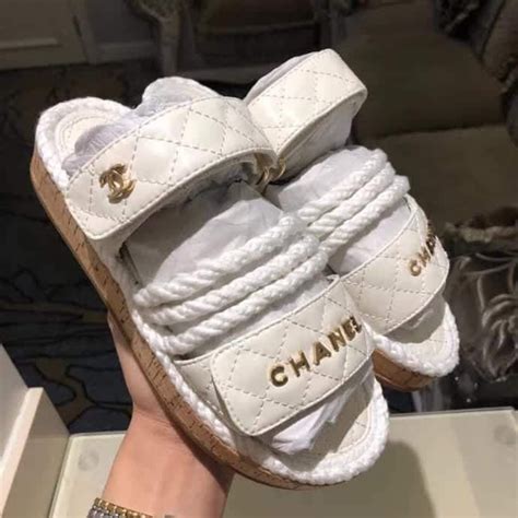 chanel sliders fake|chanel slides price.